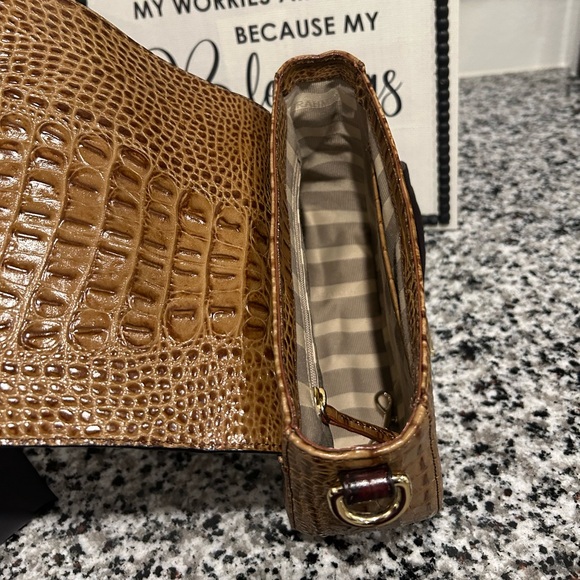 🎉🎉❤️❤️HOT PICK❤️❤️🎉🎉 Brahmin Mini Sonny Tan Capella Crossbody - Picture 9 of 10